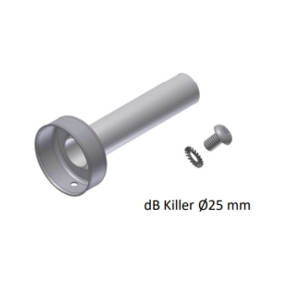 DB Killer MIVV pour silencieux X-M1 Ø25 mm