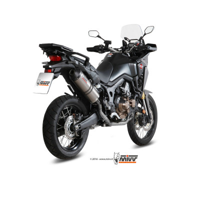 Décatalyseur MIVV inox Honda Africa Twin