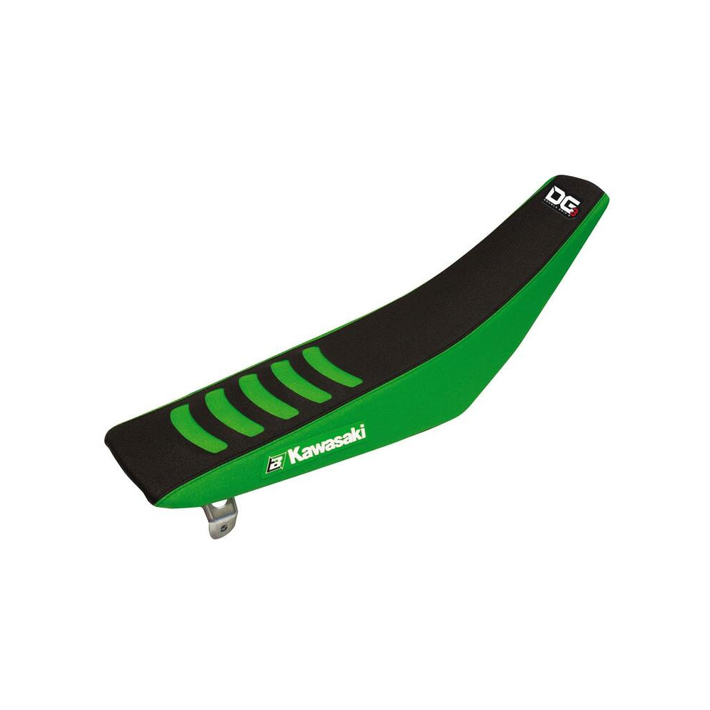 Housse de selle BLACKBIRD Double Grip 3 vert/noir Kawasaki KX250F/450F