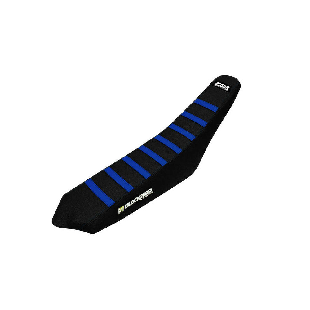 Housse de selle BLACKBIRD Zebra noir/bleu Sherco SE/SEF 250/300