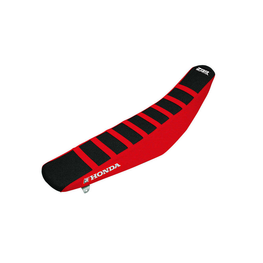 Housse de selle BLACKBIRD Zebra noir/rouge Honda CRF450R/RX