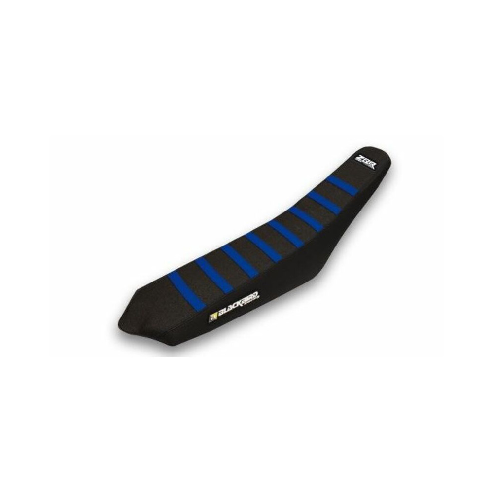 Housse de selle BLACKBIRD Zebra noir/bleu Sherco SE/SEF/SE-R/SEF-R