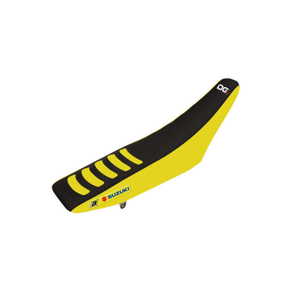 Housse de selle BLACKBIRD Double Grip 3 jaune/noir Suzuki RM-Z250