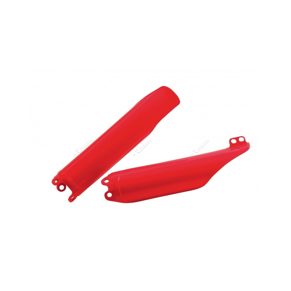 Protections de fourche RACETECH rouge Honda CRF450R/RX