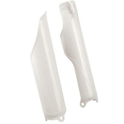 Protections de fourche RACETECH blanc Honda