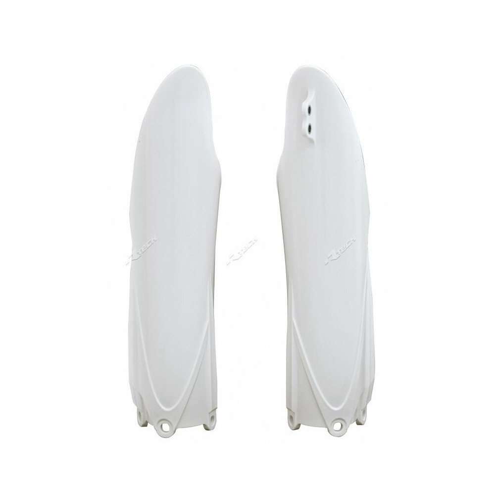 Protections de fourche RACETECH blanc Yamaha