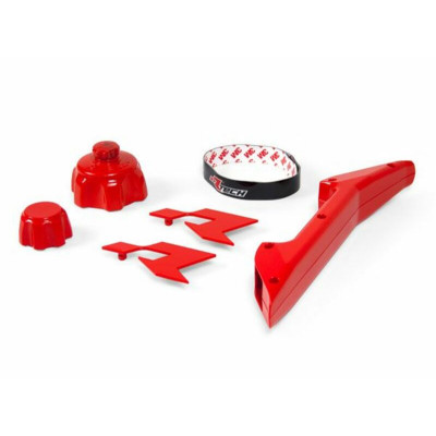 Kit accessoires bidon d'essence RACETECH rouge