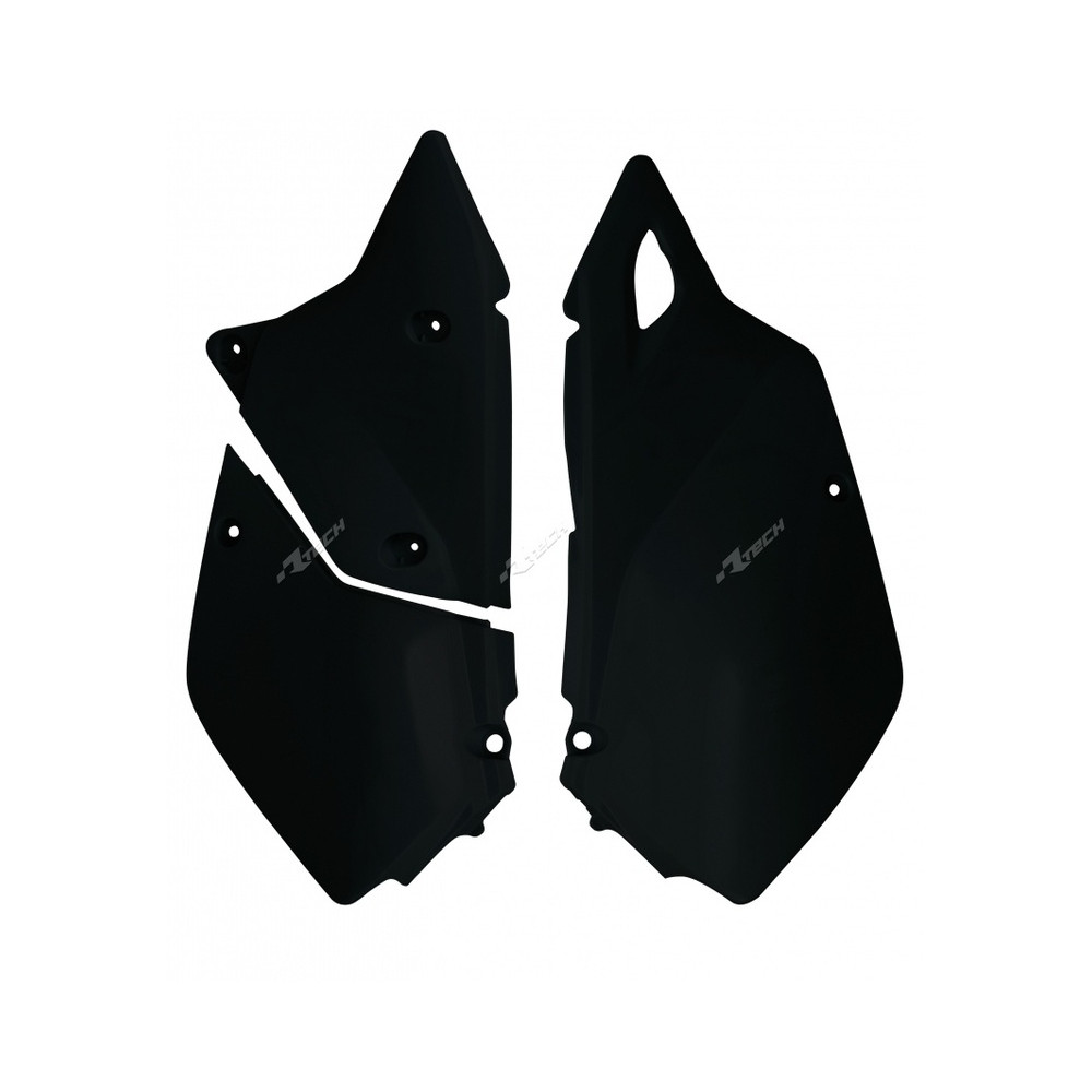 Plaques latérales RACETECH noir Suzuki DR-Z400