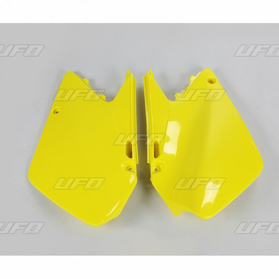 Plaques latérales UFO jaune Suzuki RM-Z450