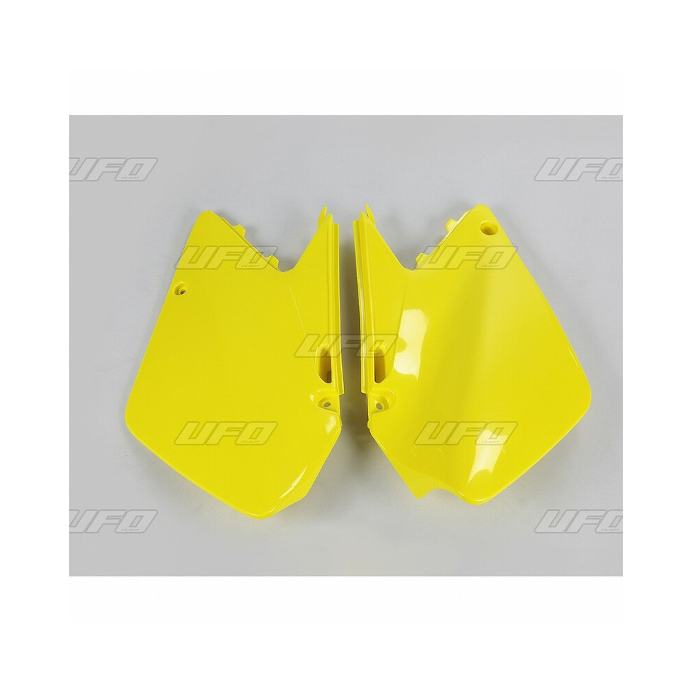 Plaques latérales UFO jaune Suzuki RM-Z450