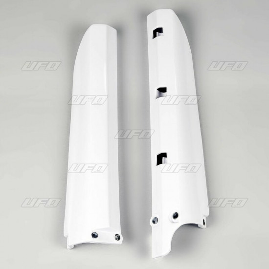 Protections de fourche UFO blanc Yamaha YZ85/85LW