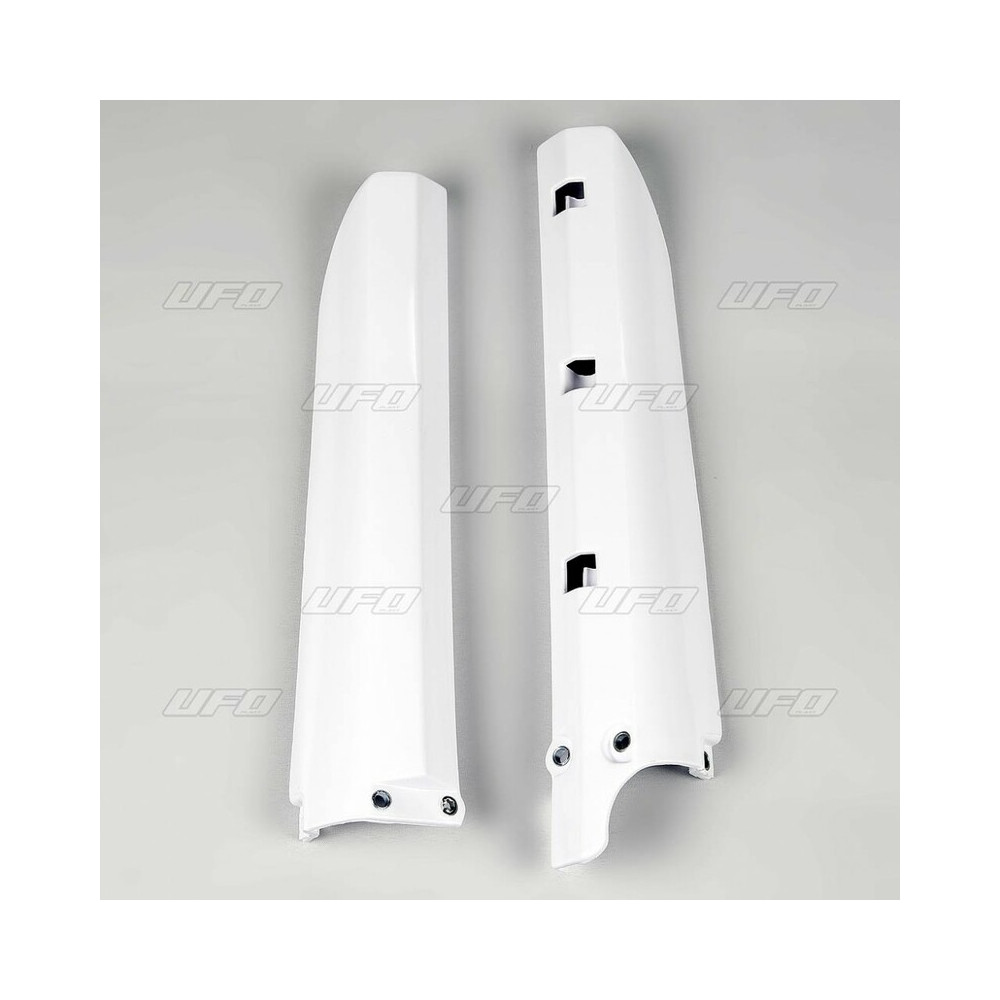 Protections de fourche UFO blanc Yamaha YZ85/85LW