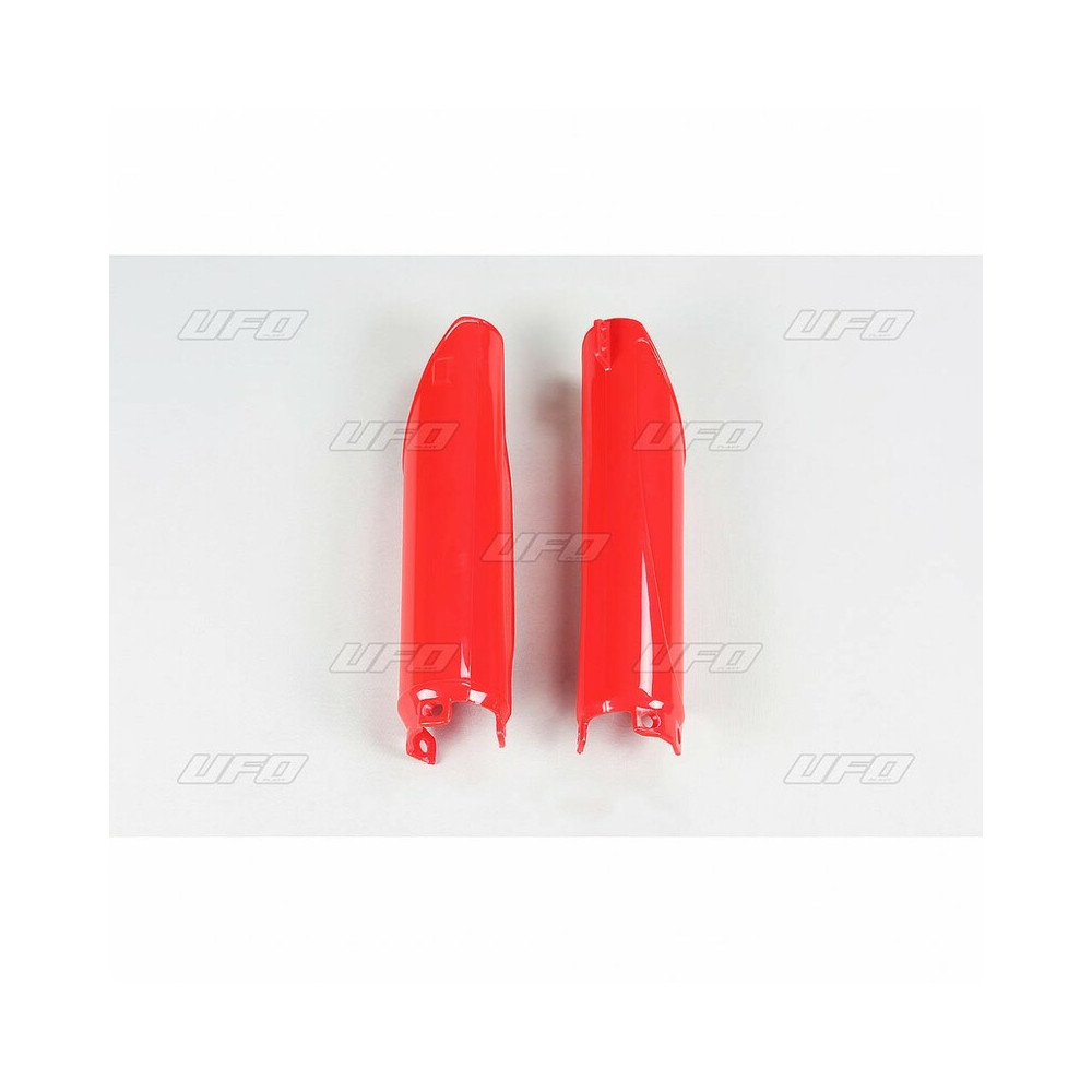 Protections de fourche UFO rouge Honda