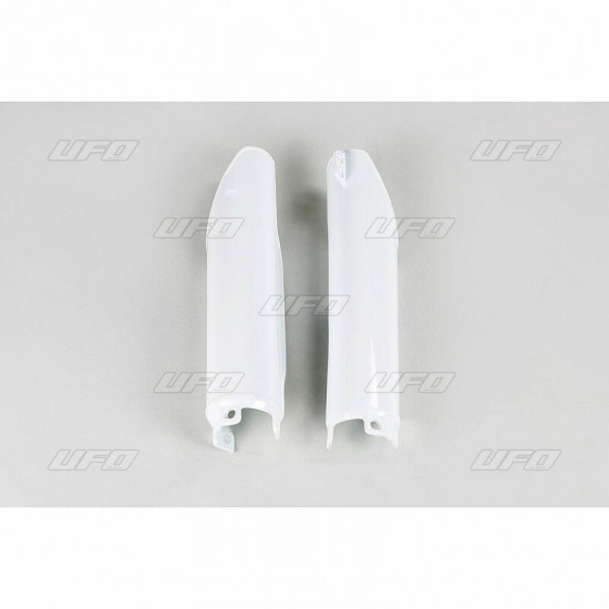 Protections de fourche UFO blanc Honda