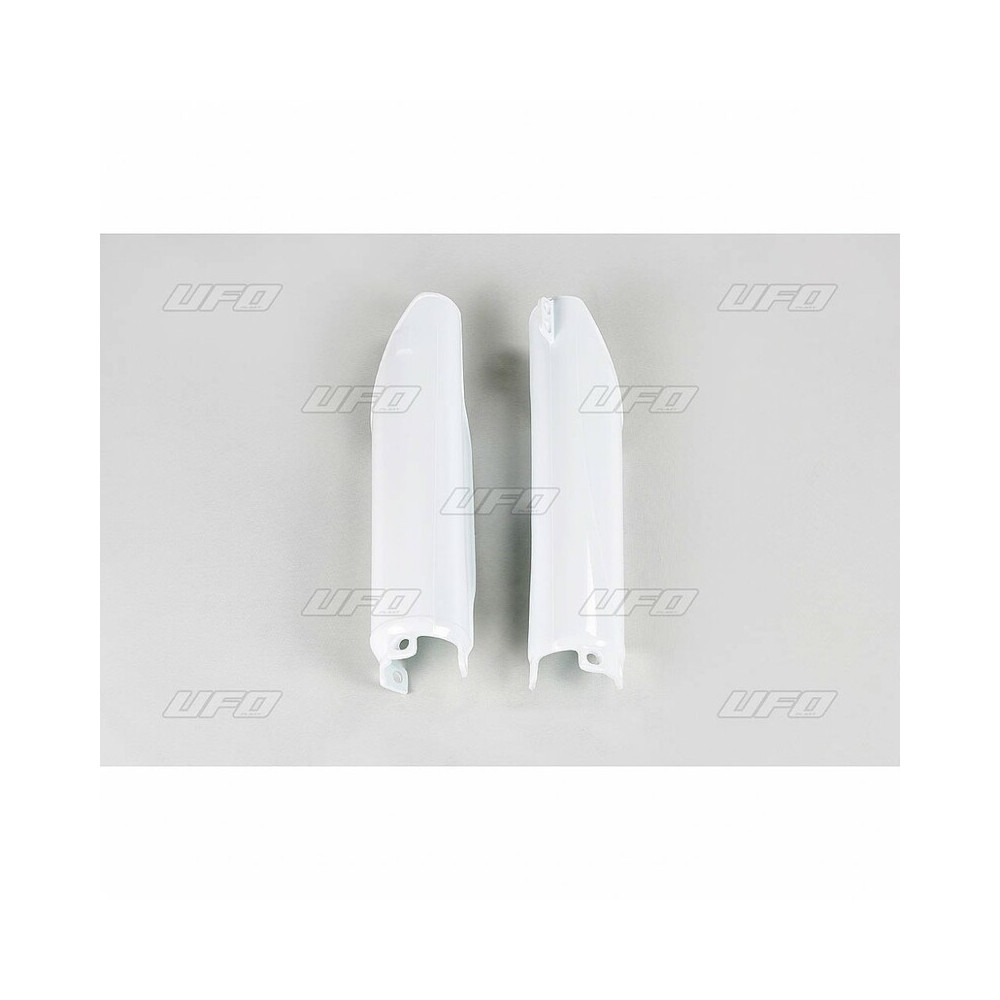 Protections de fourche UFO blanc Honda