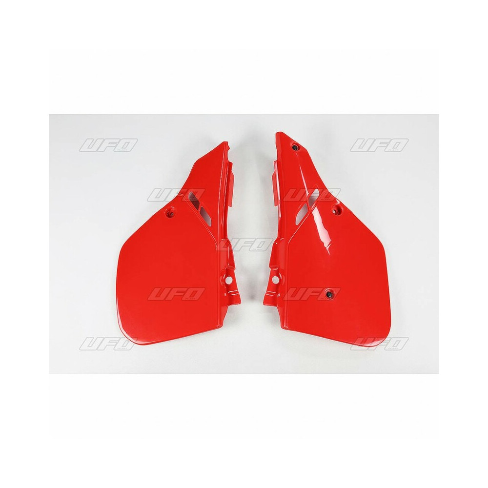 Plaques latérales UFO rouge Honda CR125R/250R