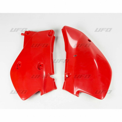 Plaques latérales UFO rouge Honda XR650R