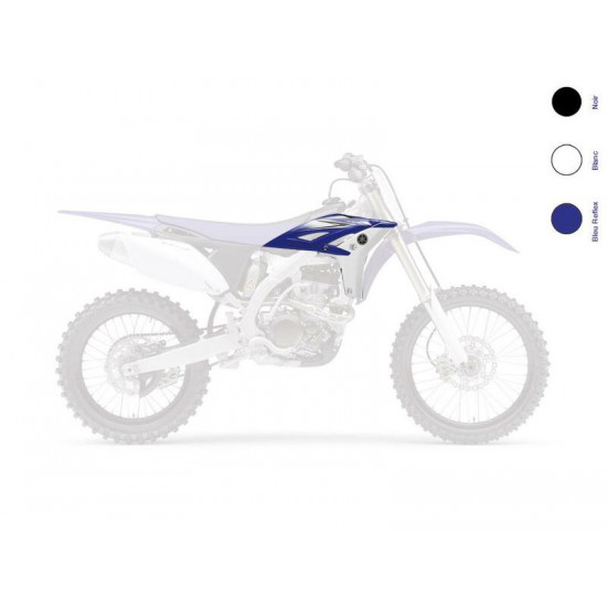 Ouïes de radiateur UFO blanc Yamaha WR450F