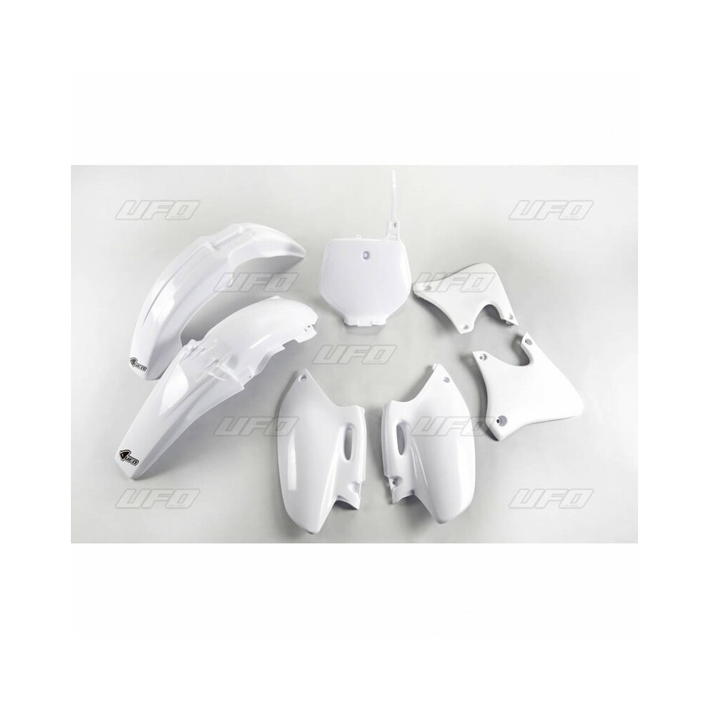 Kit plastiques UFO couleur origine blanc (98) Yamaha YZ400F