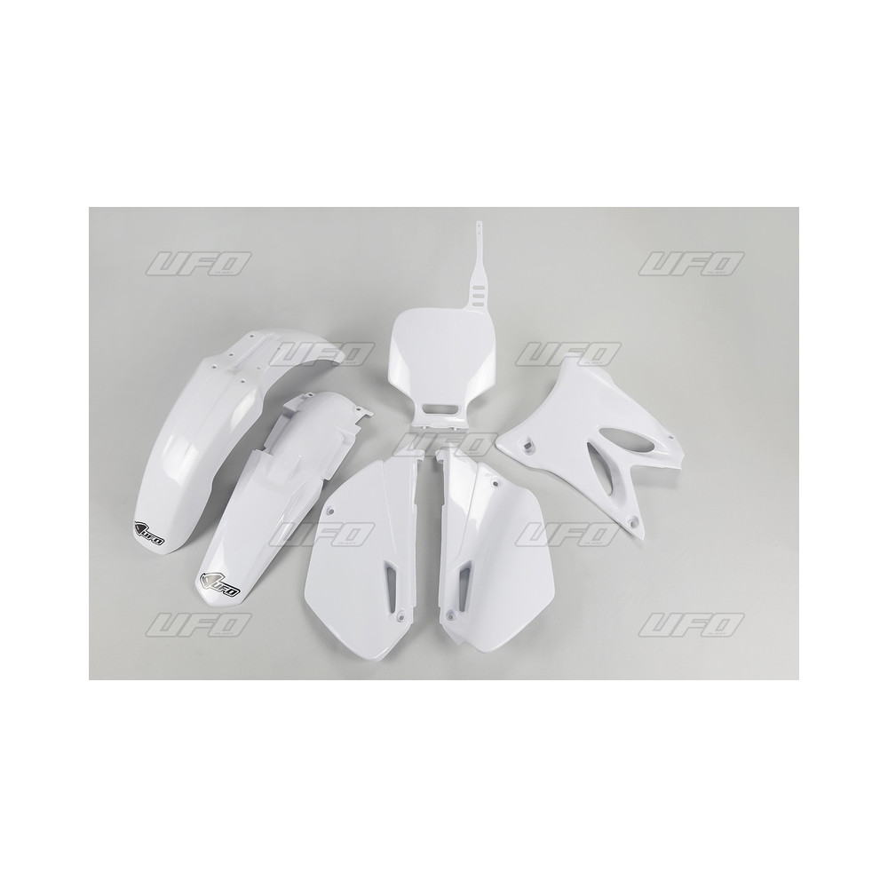 Kit plastique UFO blanc Yamaha YZ85