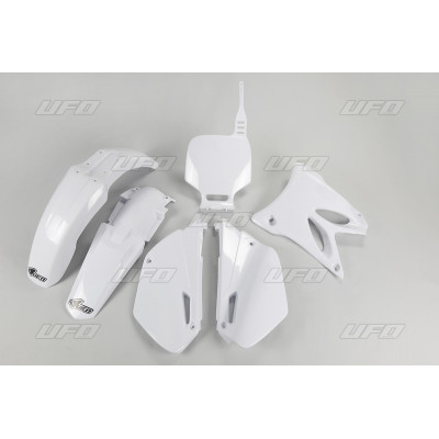 Kit plastique UFO blanc Yamaha YZ85