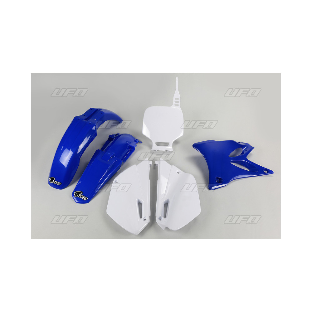 Kit plastique UFO couleur origine bleu/blanc Yamaha YZ85