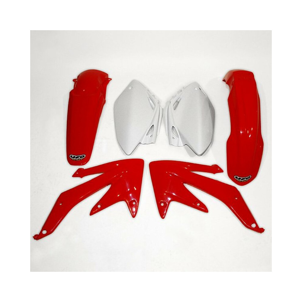 Kit plastique UFO couleur origine rouge/blanc Honda CRF450R