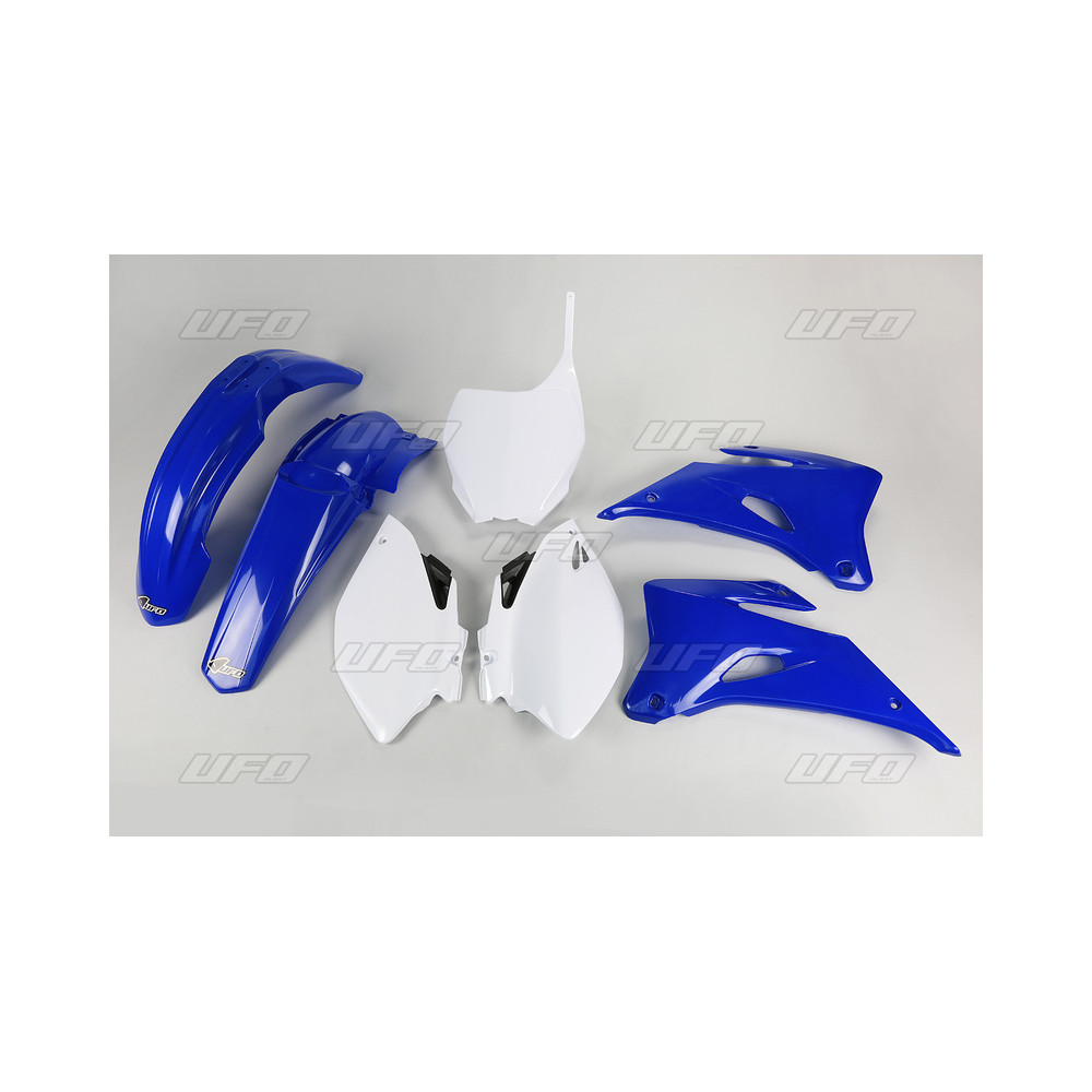 Kit plastique UFO couleur origine bleu/blanc Yamaha YZ250F/450F