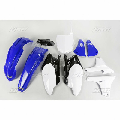 Kit plastique UFO couleur origine bleu/blanc Yamaha YZ85