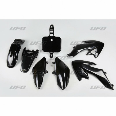 Kit plastiques UFO noir Honda CRF50F