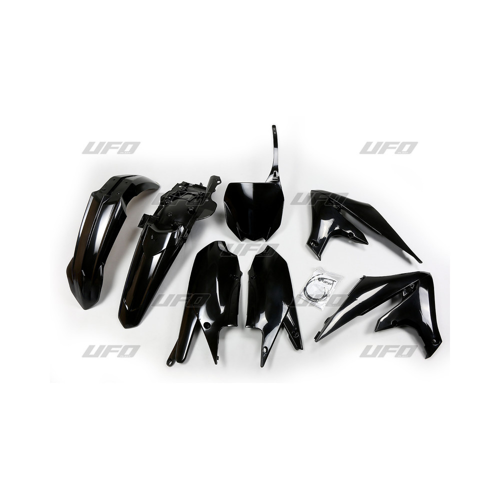 Kit plastique UFO noir Yamaha YZ450F