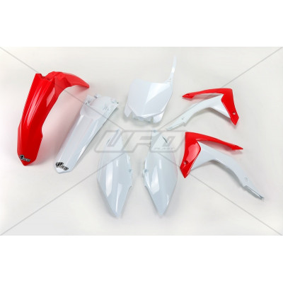 Kit plastique UFO couleur origine rouge/blanc Honda CRF250R/450R