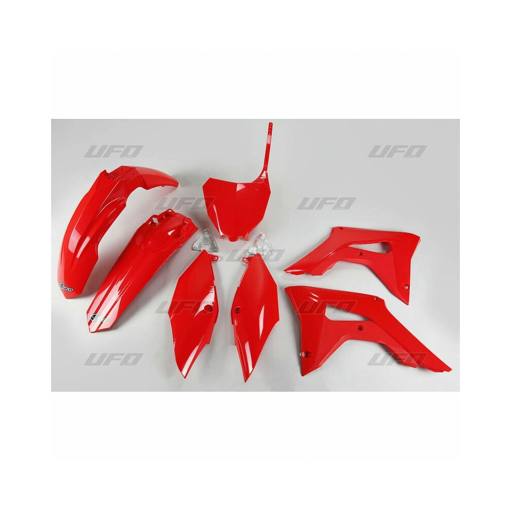 Kit plastique UFO rouge Honda CRF450R