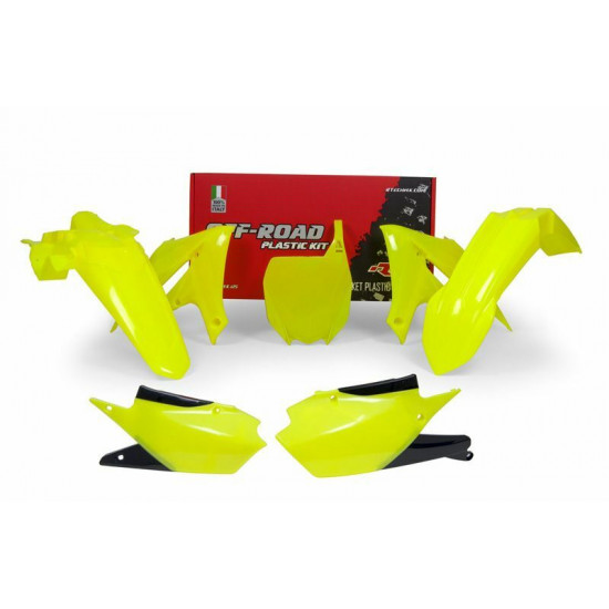 Kit plastique RACETECH jaune fluo Yamaha YZ-450F