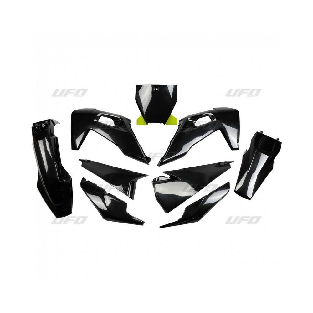 Kit plastiques UFO noir Husqvarna FC/TC