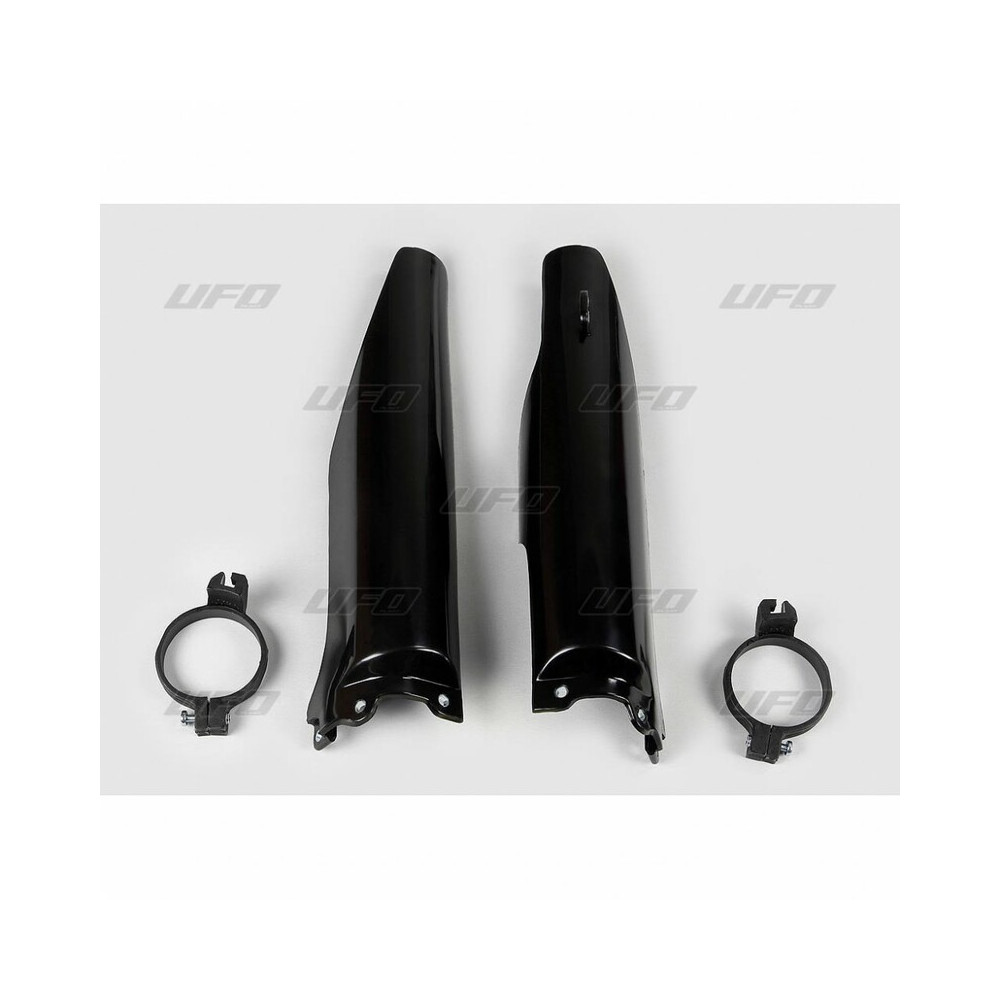 Protections de fourche UFO noir Kawasaki