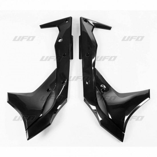 Ouïes de radiateur UFO noir Kawasaki KX250F