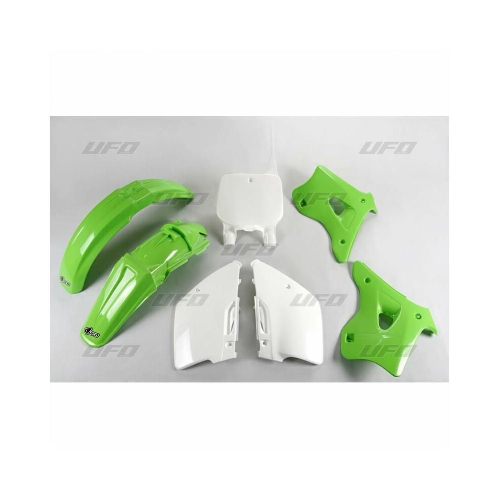 Kit plastique UFO couleur origine Kawasaki KX125/250