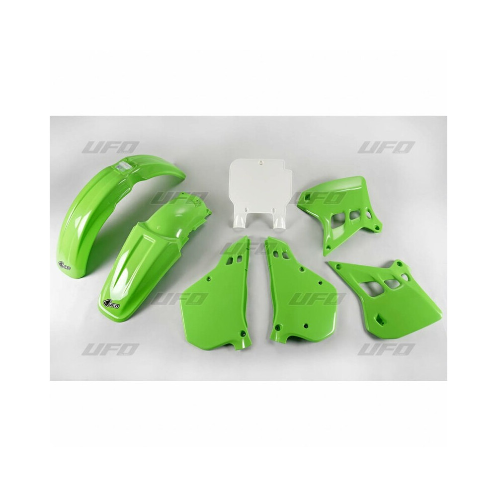 Kit plastique UFO couleur origine Kawasaki KX125