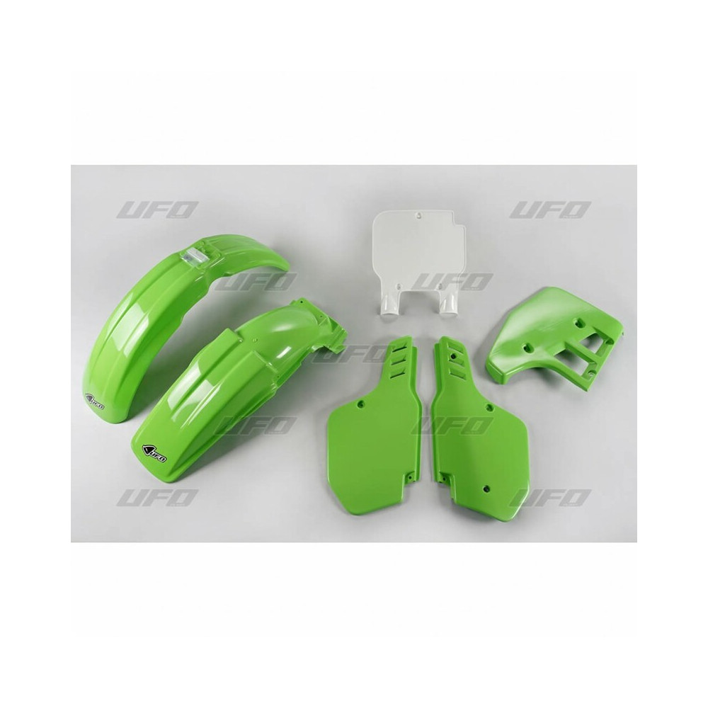 Kit plastique UFO couleur origine Kawasaki KX125