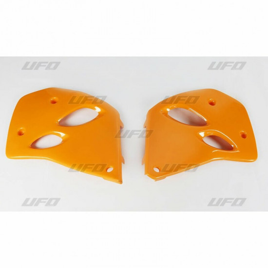 Ouïes de radiateur UFO orange KTM