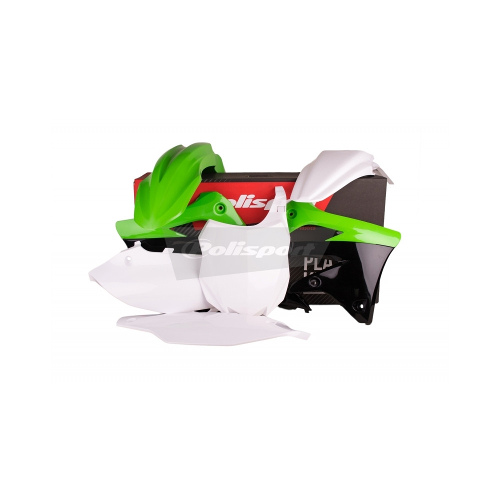 Kit plastique POLISPORT couleur origine Kawasaki KX450F