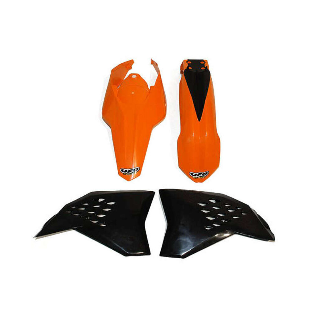 Kit plastique UFO couleur origine orange/noir KTM