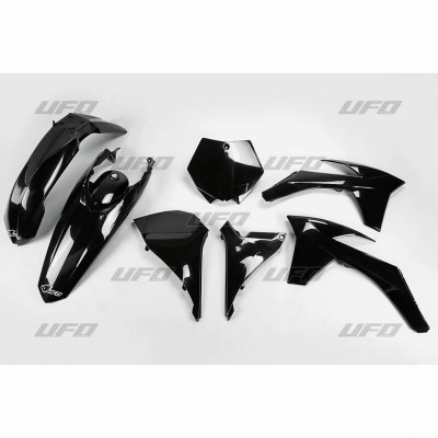 Kit plastique UFO noir KTM