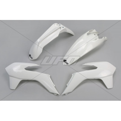 Kit plastique UFO blanc KTM