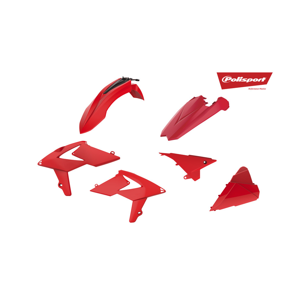 Kit plastiques POLISPORT rouge Beta RR