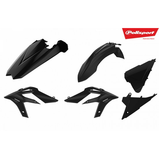 Kit plastiques POLISPORT noir Beta Xtrainer