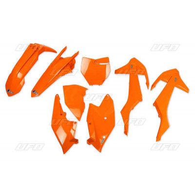 Kit plastique UFO orange fluo KTM