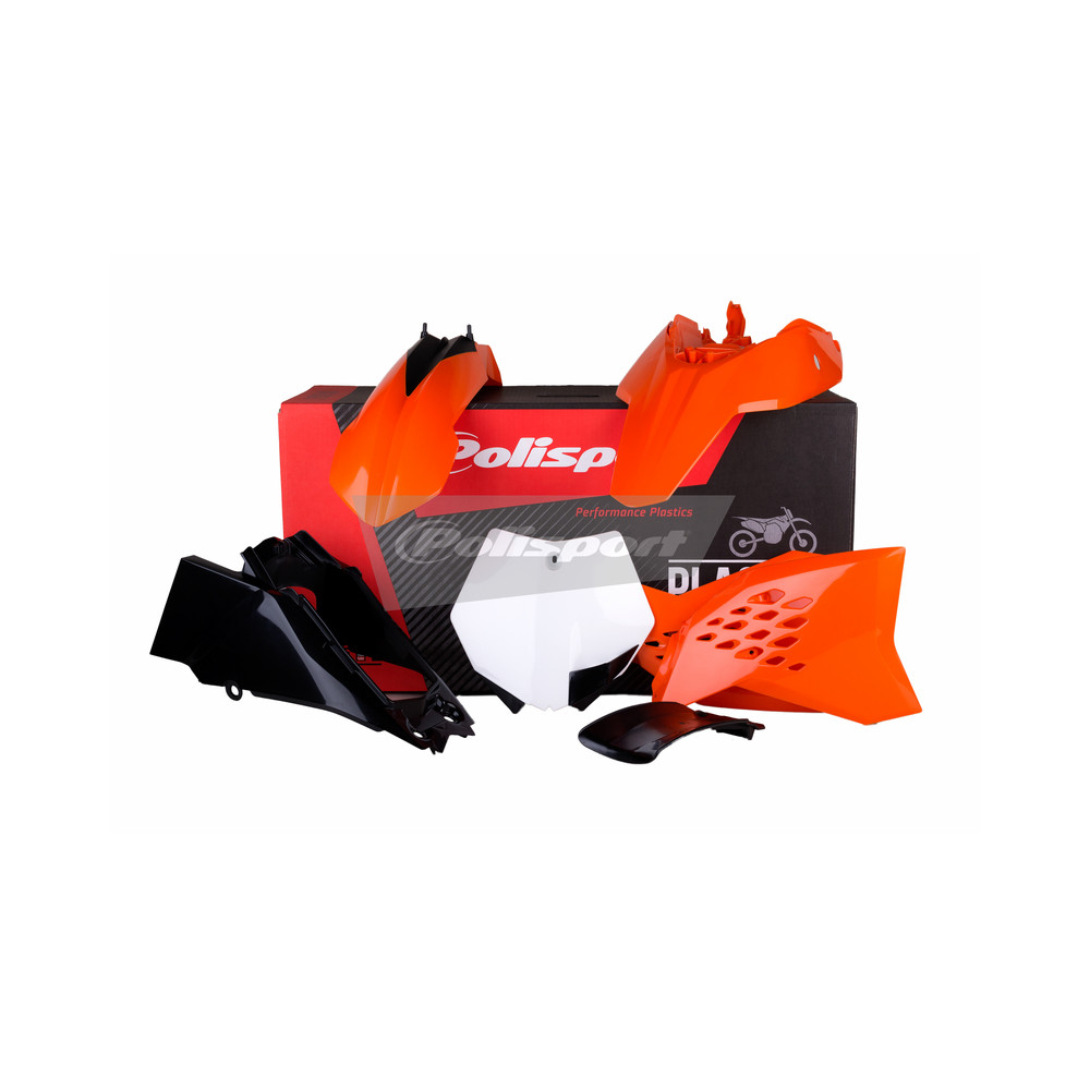 Kit plastique POLISPORT couleur origine (13-15) KTM SX65