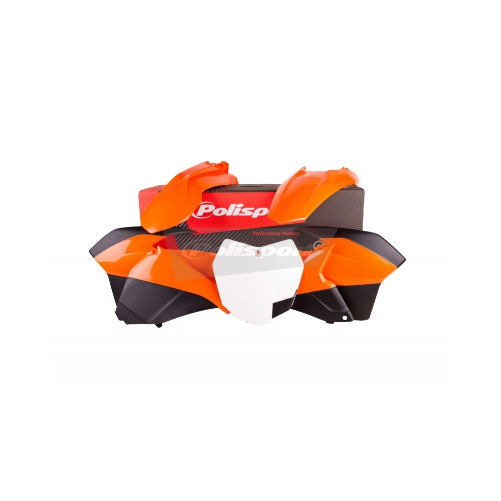 Kit plastique POLISPORT couleur origine KTM